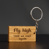 Personalised Oak Keyring - Small - Image 4