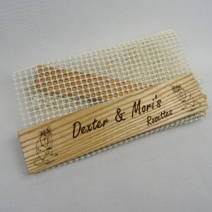 Personalised Oak Rosette Holder