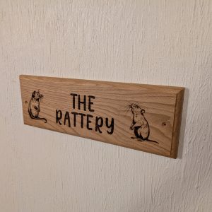 "The Rattery" Plaque